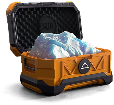 Icebound Vault case on 500 Casino