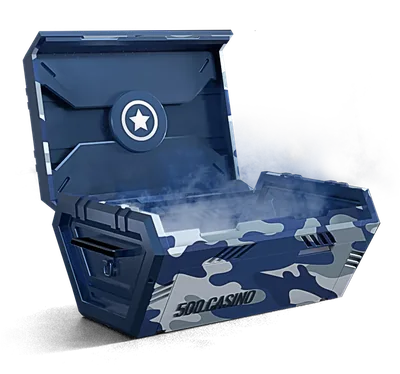 Indigo Infiltration case on 500 Casino
